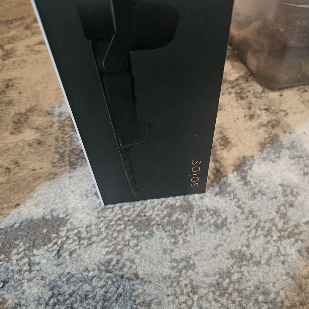 Solo Sleek Black Smart Glasses